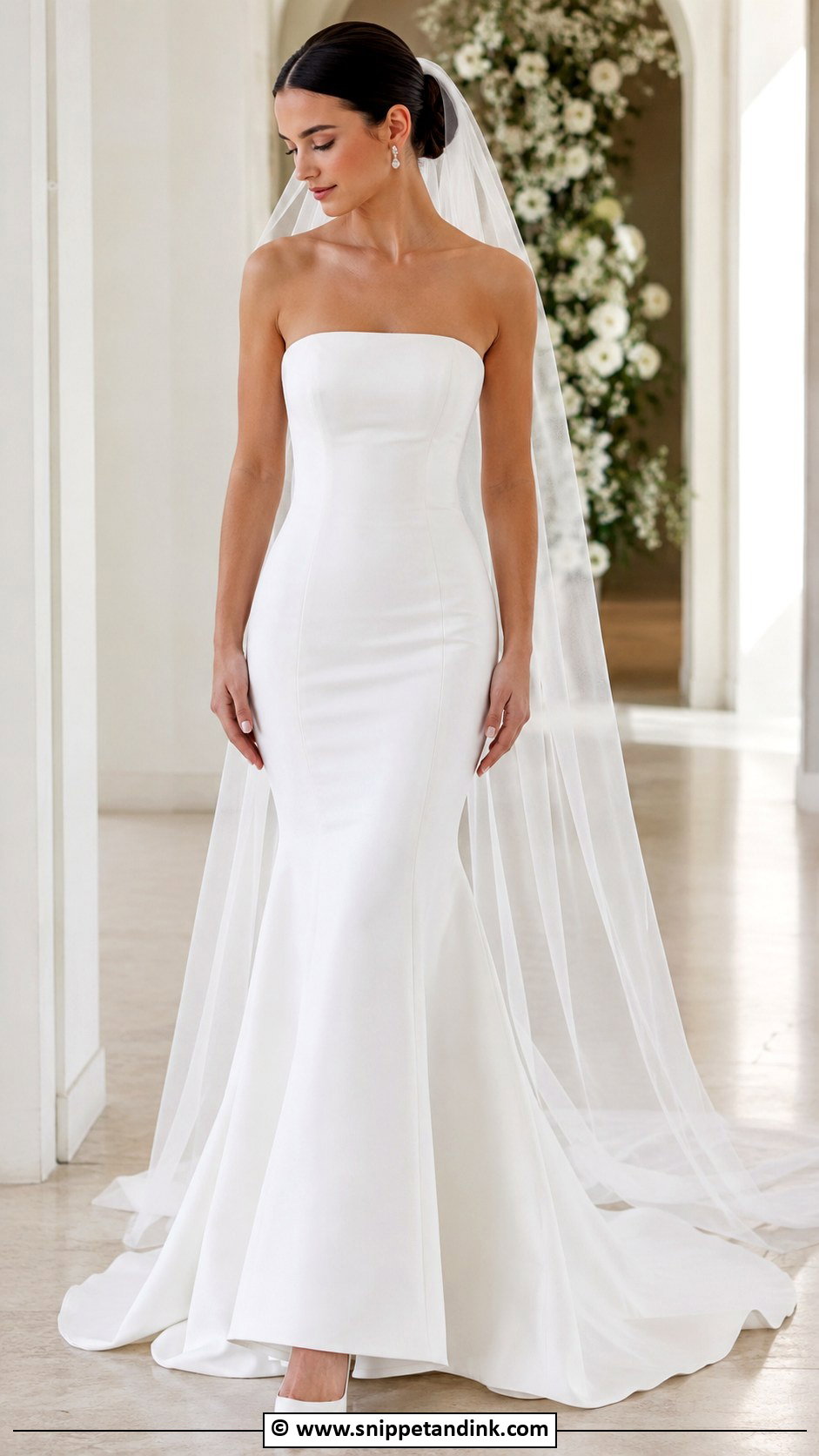 Trumpet Wedding Dress - Snippet and Ink - 35 Timeless Wedding Dress Ideas
