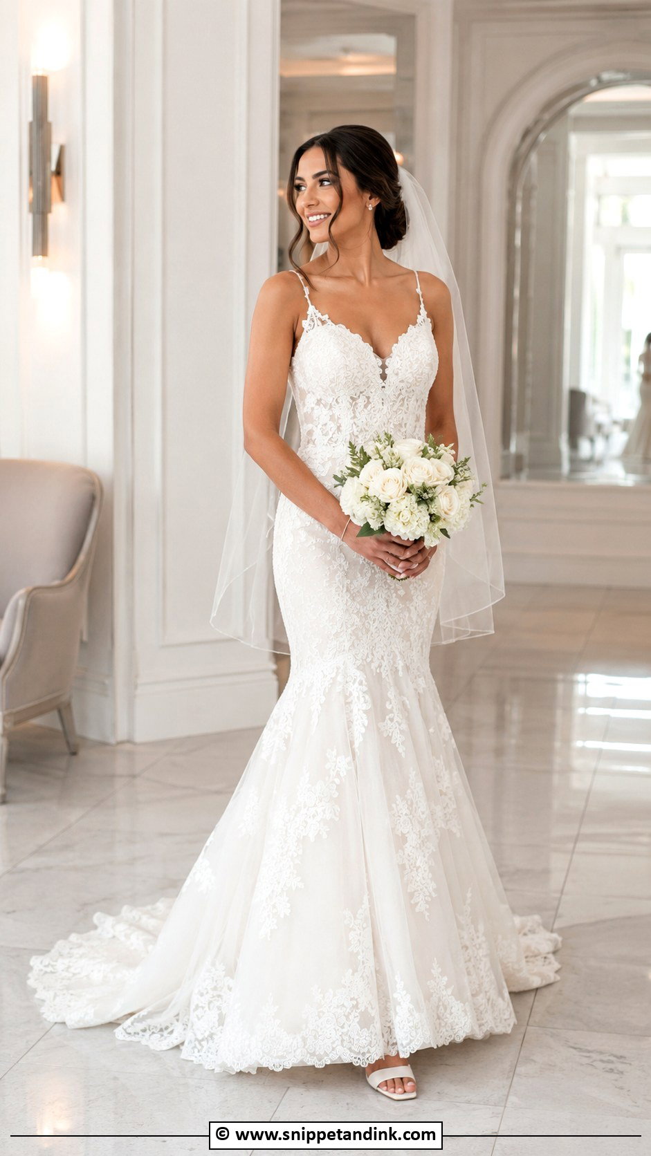 Trumpet Wedding Dress - Snippet and Ink - 35 Wedding Dress Styles