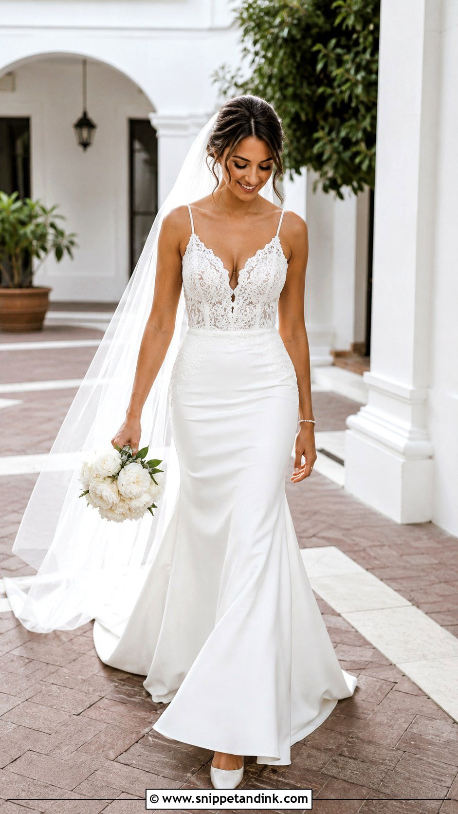 Trumpet Wedding Dress - Snippet and Ink - 20 Wedding Dress Silhouette Ideas