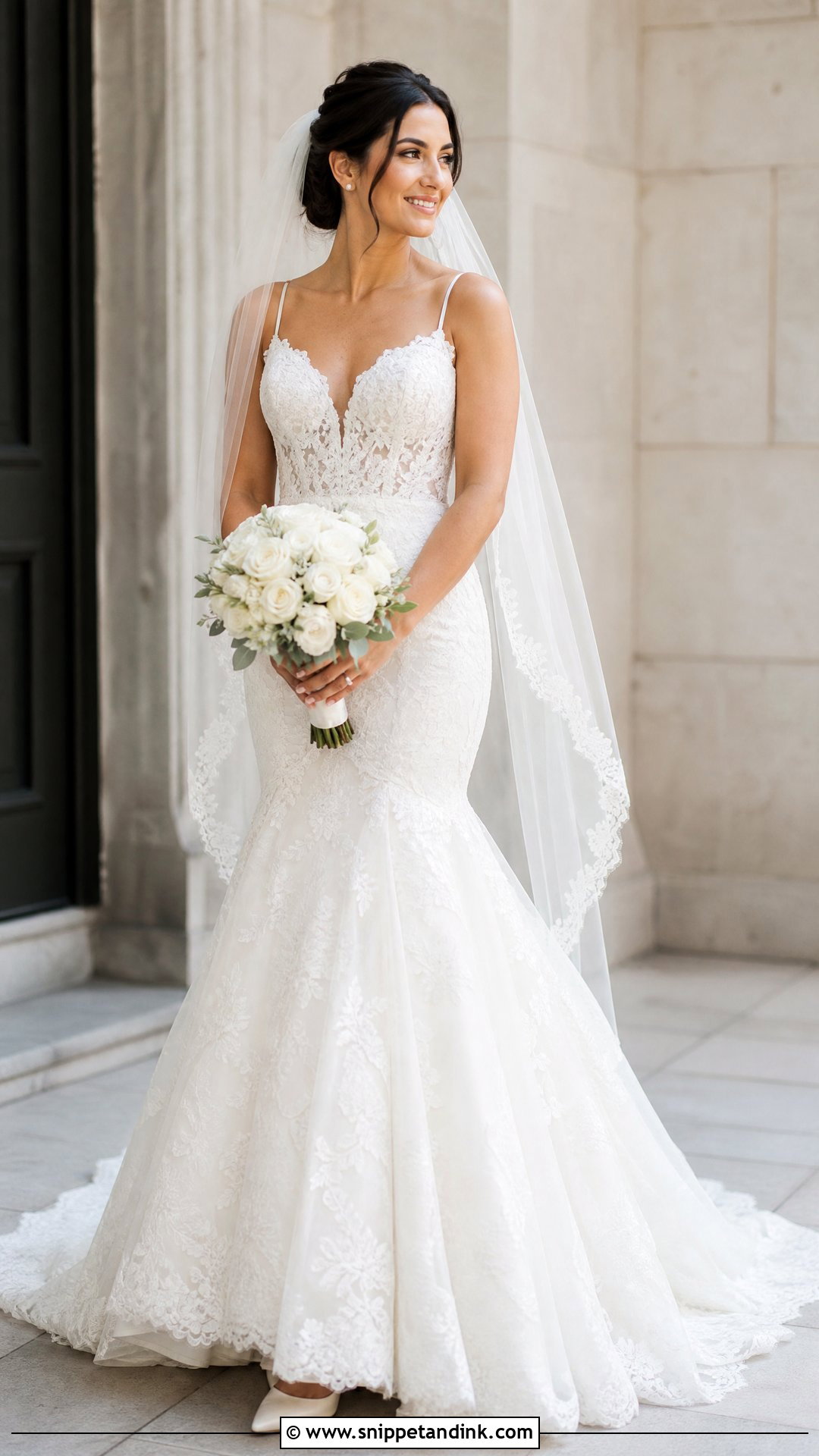 Trumpet Wedding Dress - Snippet and Ink - 25 Wedding Dress Shapes Ideas