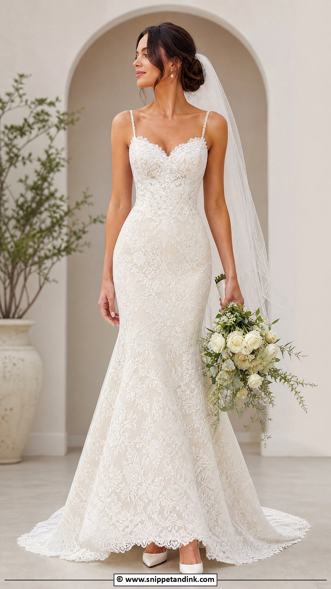 Trumpet Wedding Dress - Snippet and Ink - 35 Dreamy Wedding Dress Ideas