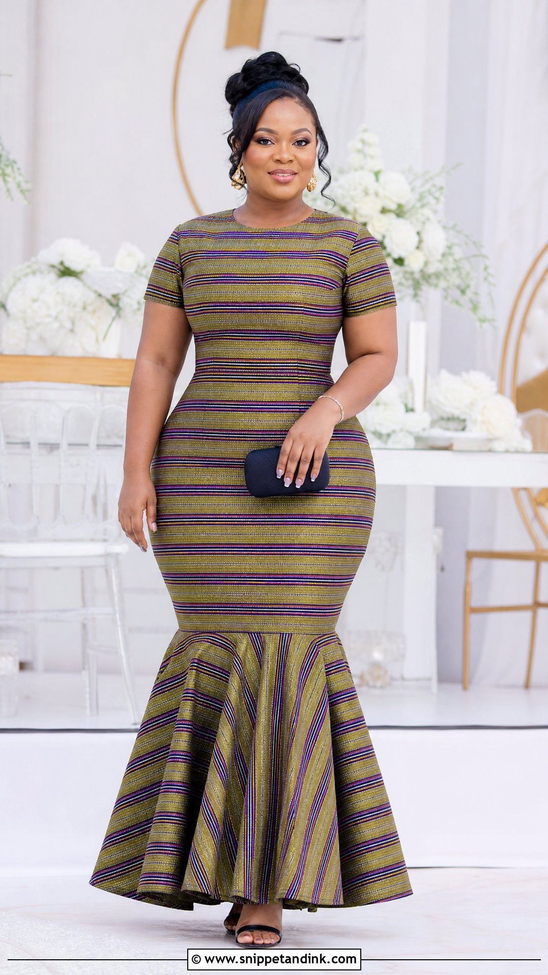 Tshivenda Mermaid Dress Outfit - Snippet and Ink - 20 Tshivenda Traditional Attire Ideas