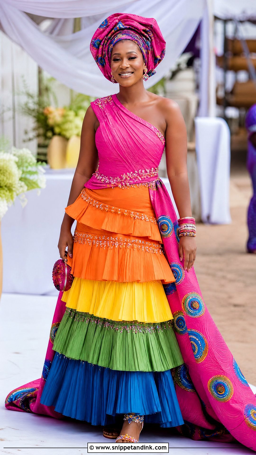 Tsonga Wedding Dress - Snippet and Ink - 20 South African Wedding Dress Ideas