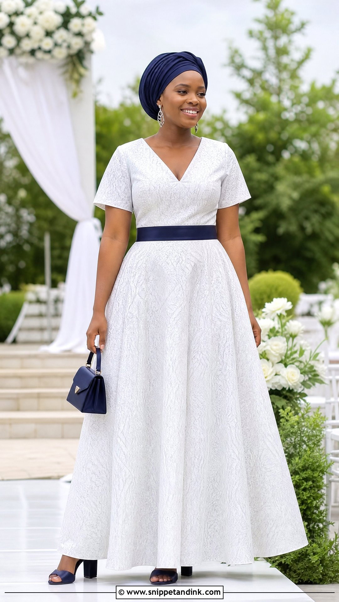 Tswana A Line Wedding Dress - Snippet and Ink - 20 Tswana Wedding Dress Ideas