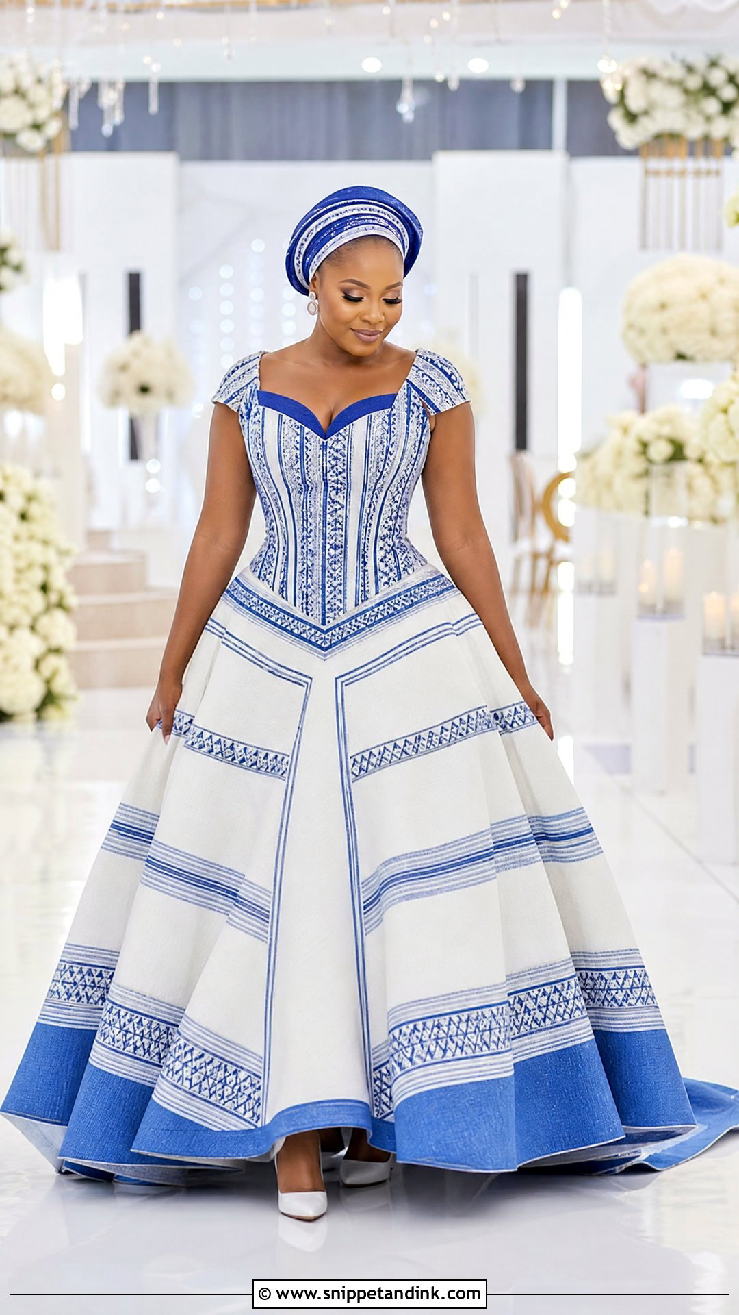 Tswana Ball Gown Wedding Dress - Snippet and Ink - 20 Tswana Wedding Dress Ideas