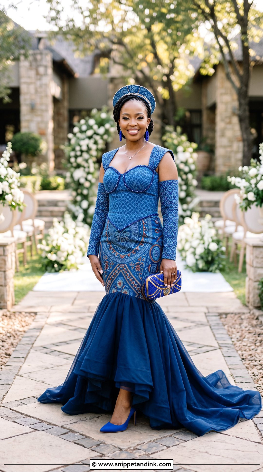 Tswana Mermaid Wedding Dress - Snippet and Ink - 20 Tswana Wedding Dress Ideas
