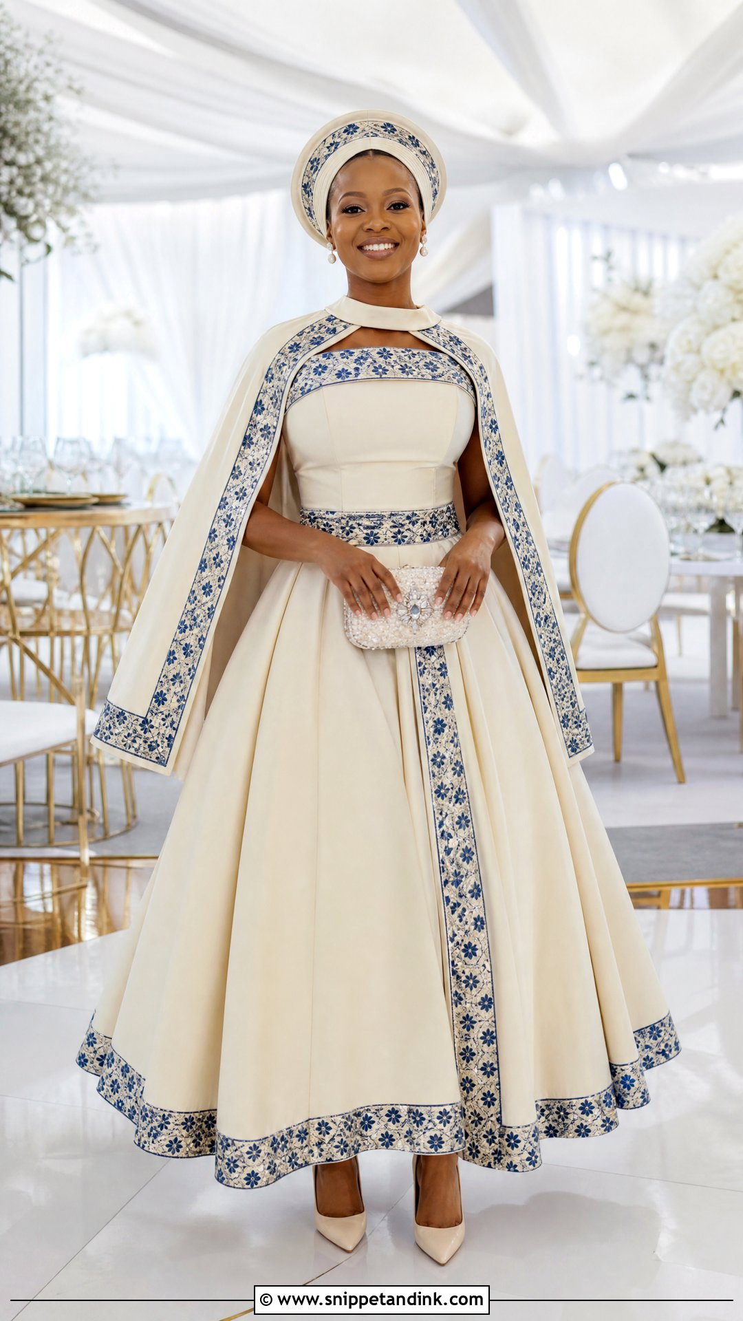Tswana Wedding Dress - Snippet and Ink - 20 South African Wedding Dress Ideas