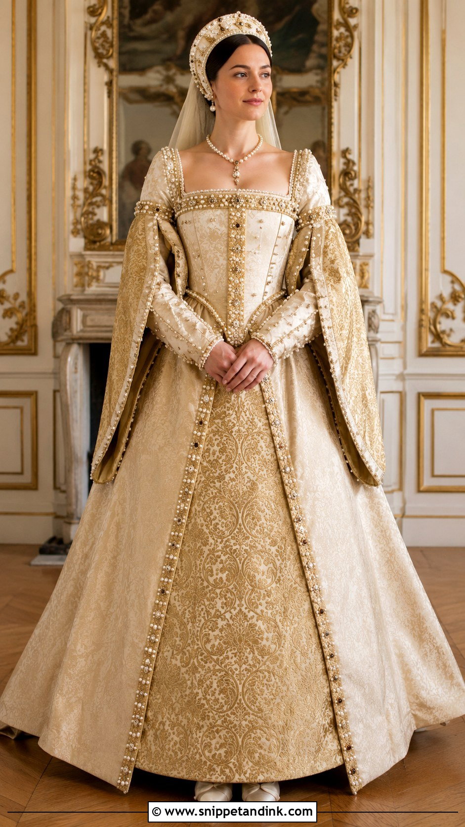 Tudor Wedding Dress - Snippet and Ink - 25 Historical Wedding Dresses
