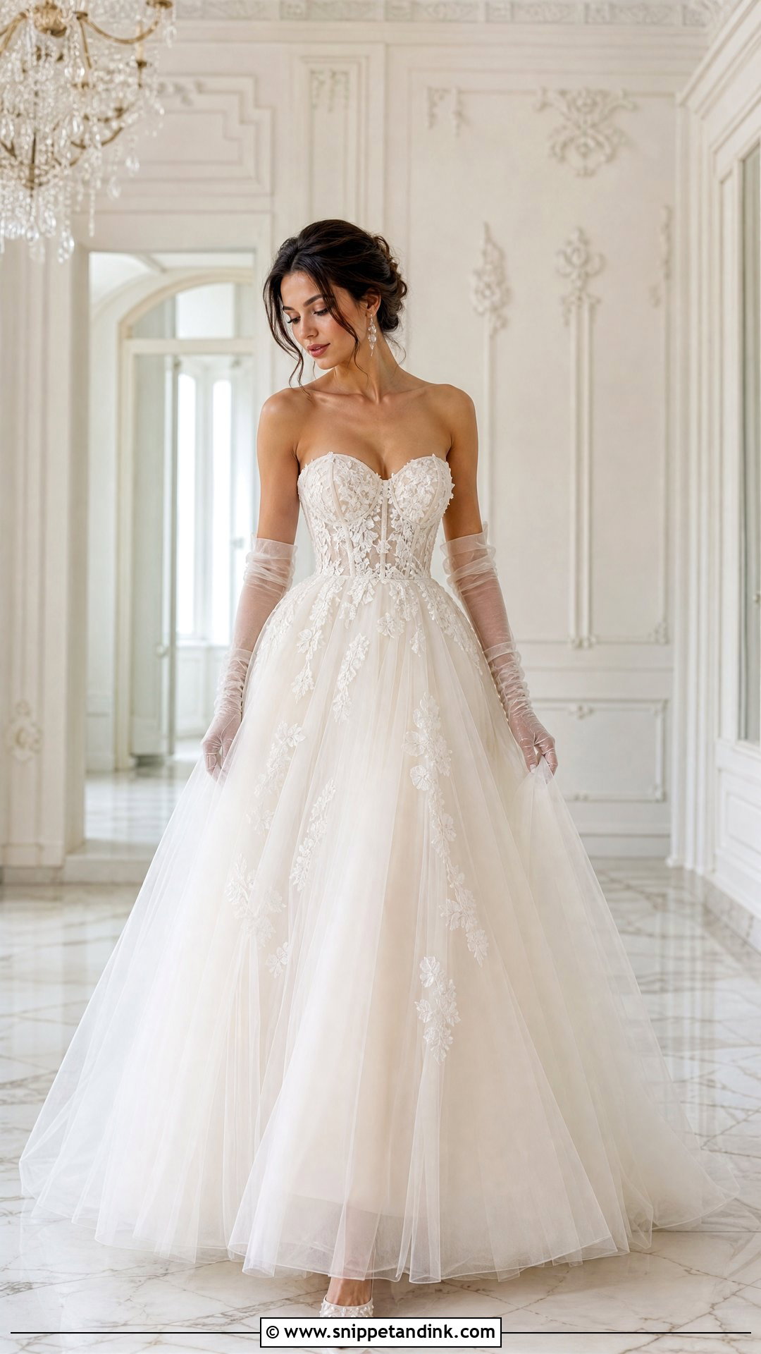 Tulle A Line Wedding Dress - Snippet and Ink - 25 Romantic a Line Wedding Dress Ideas