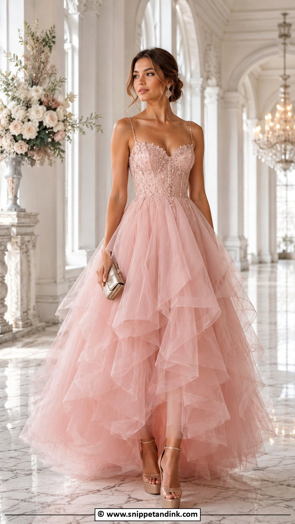 Tulle Ball Gown Design - Snippet and Ink - 35 Trending Gown Designs