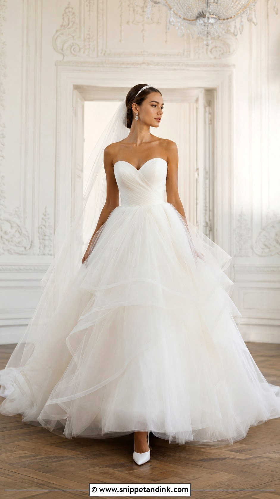 Tulle Ball Gown Fairy Bride Dress - Snippet and Ink - 20 Fairy Bride Dress Ideas