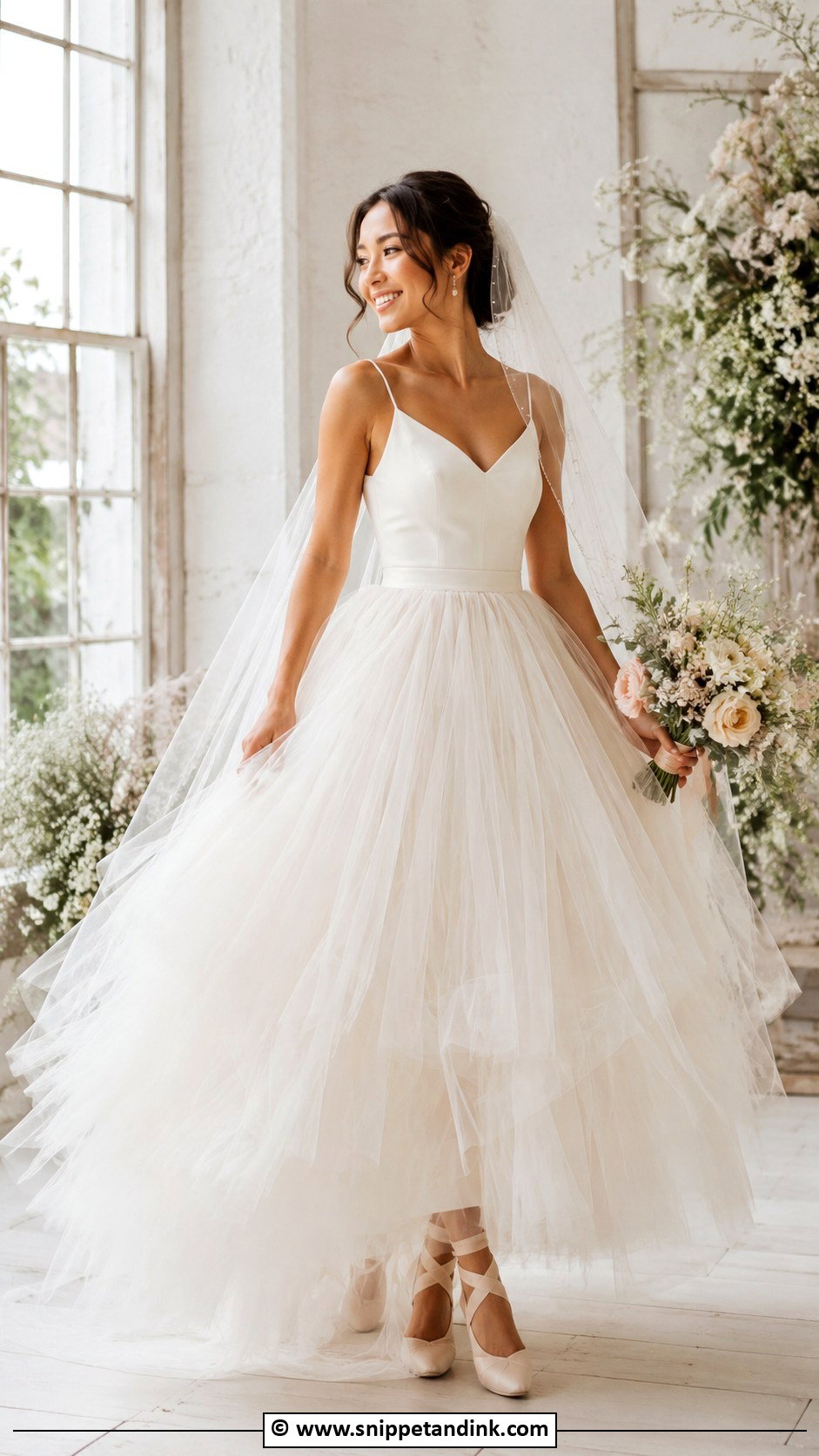 Tulle Ball Gown Wedding Dress - Snippet and Ink - 30 Ball Gowns Wedding