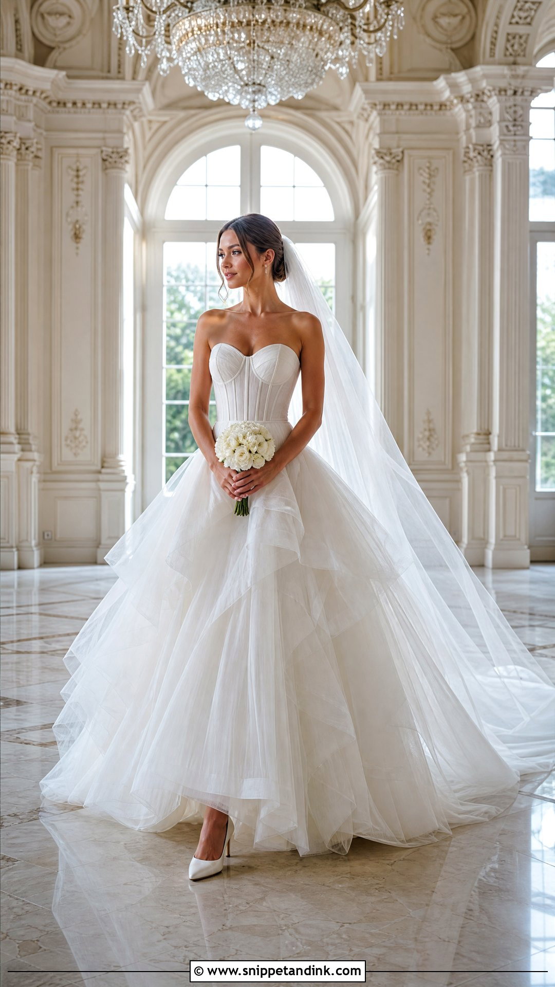 Tulle Ball Gown Wedding Dress - Snippet and Ink - 20 Tulle Wedding Dresses