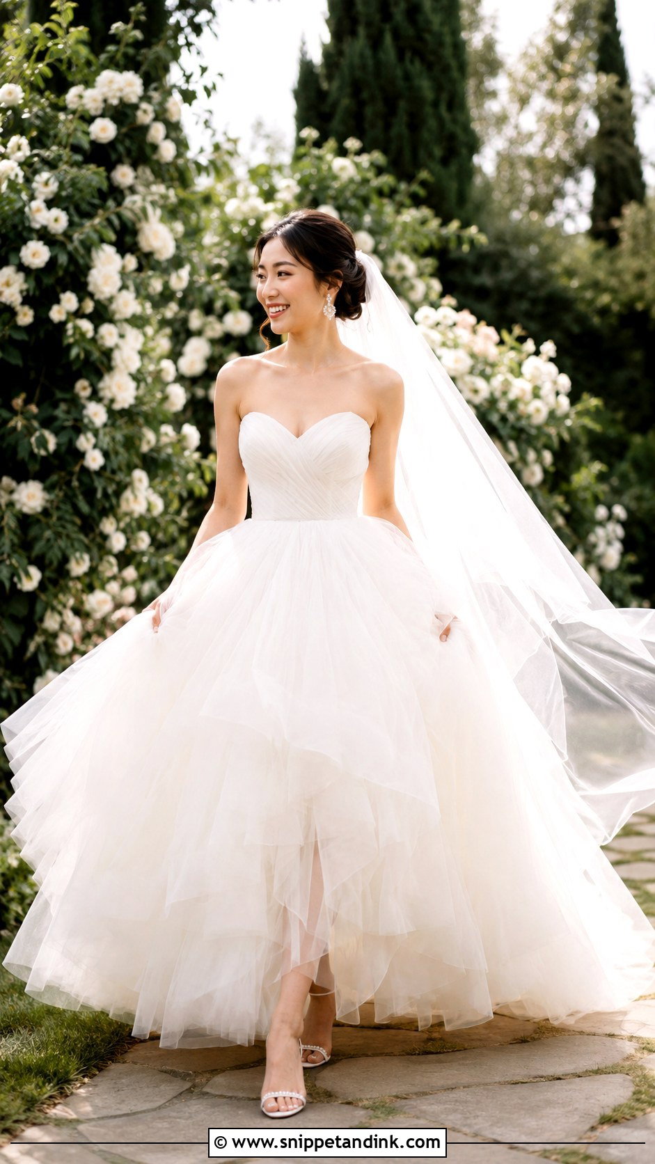 Tulle Ballgown Wedding Dress - Snippet and Ink - 25 Ballgown Wedding Dresses