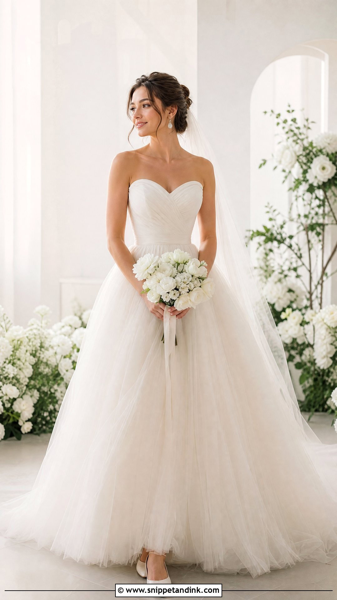 Tulle Bridal Ball Gown - Snippet and Ink - 25 Bridal Ball Gown Ideas