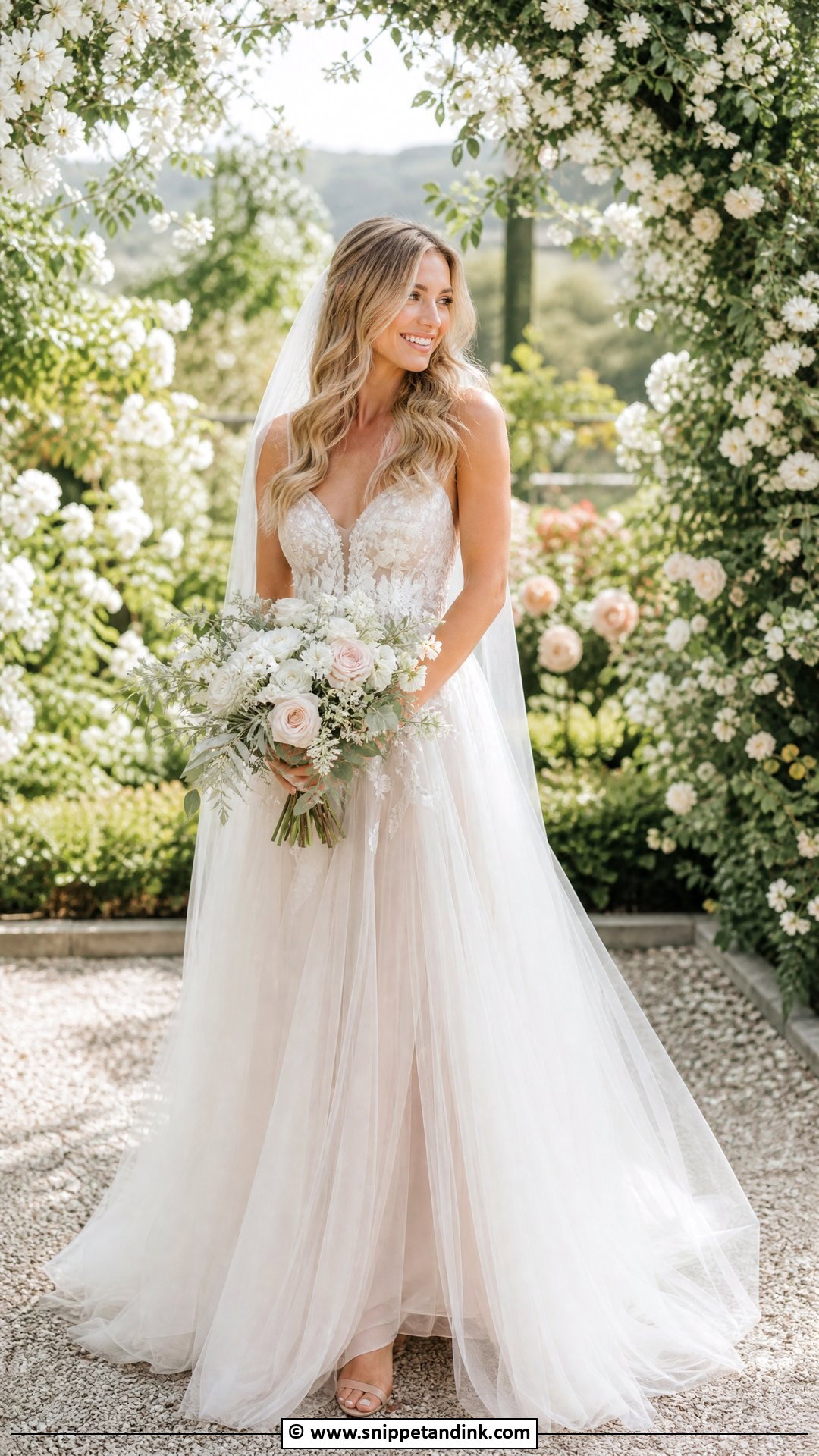 Tulle Bridal Dress - Snippet and Ink - 35 Latest Bridal Dresses