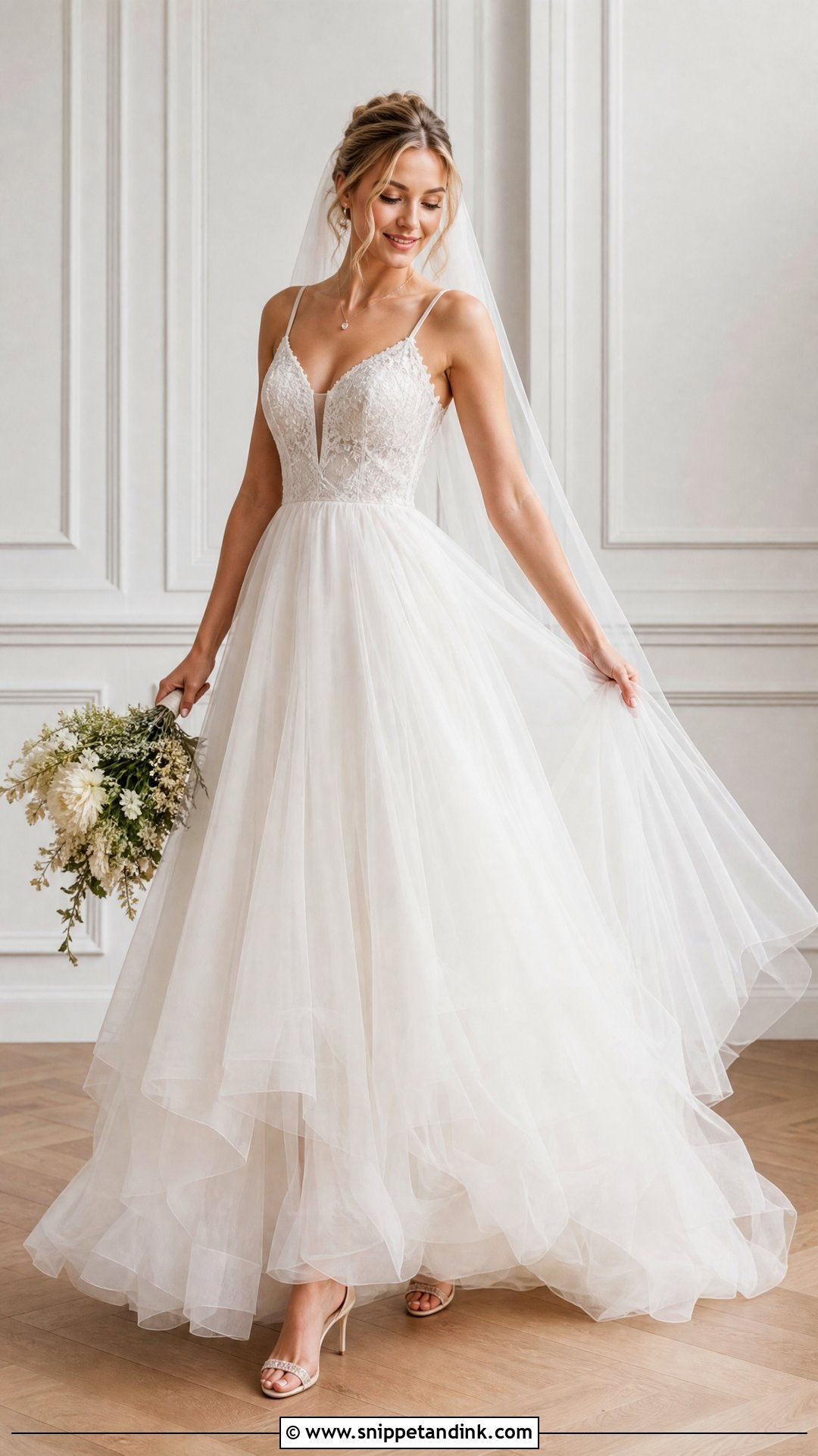 Tulle Bridal Dress - Snippet and Ink - 25 Luxury Bridal Dress Ideas