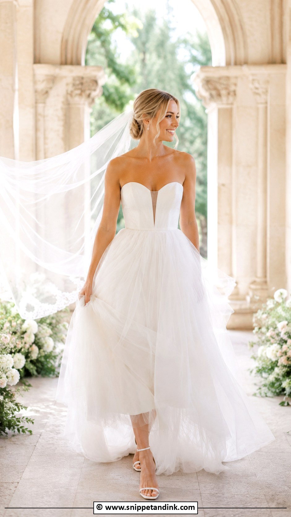 Tulle Bridal Dress - Snippet and Ink - 35 Bridal Dresses