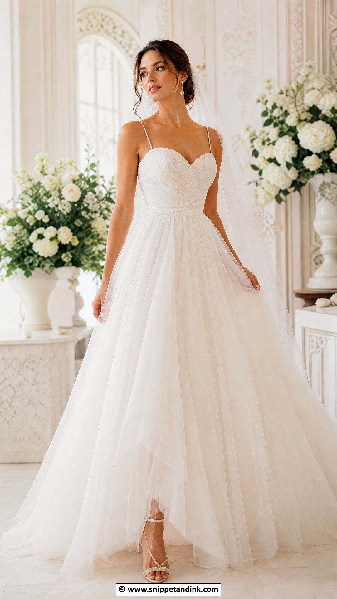 Tulle Bride Dress - Snippet and Ink - 35 Bride Dresses