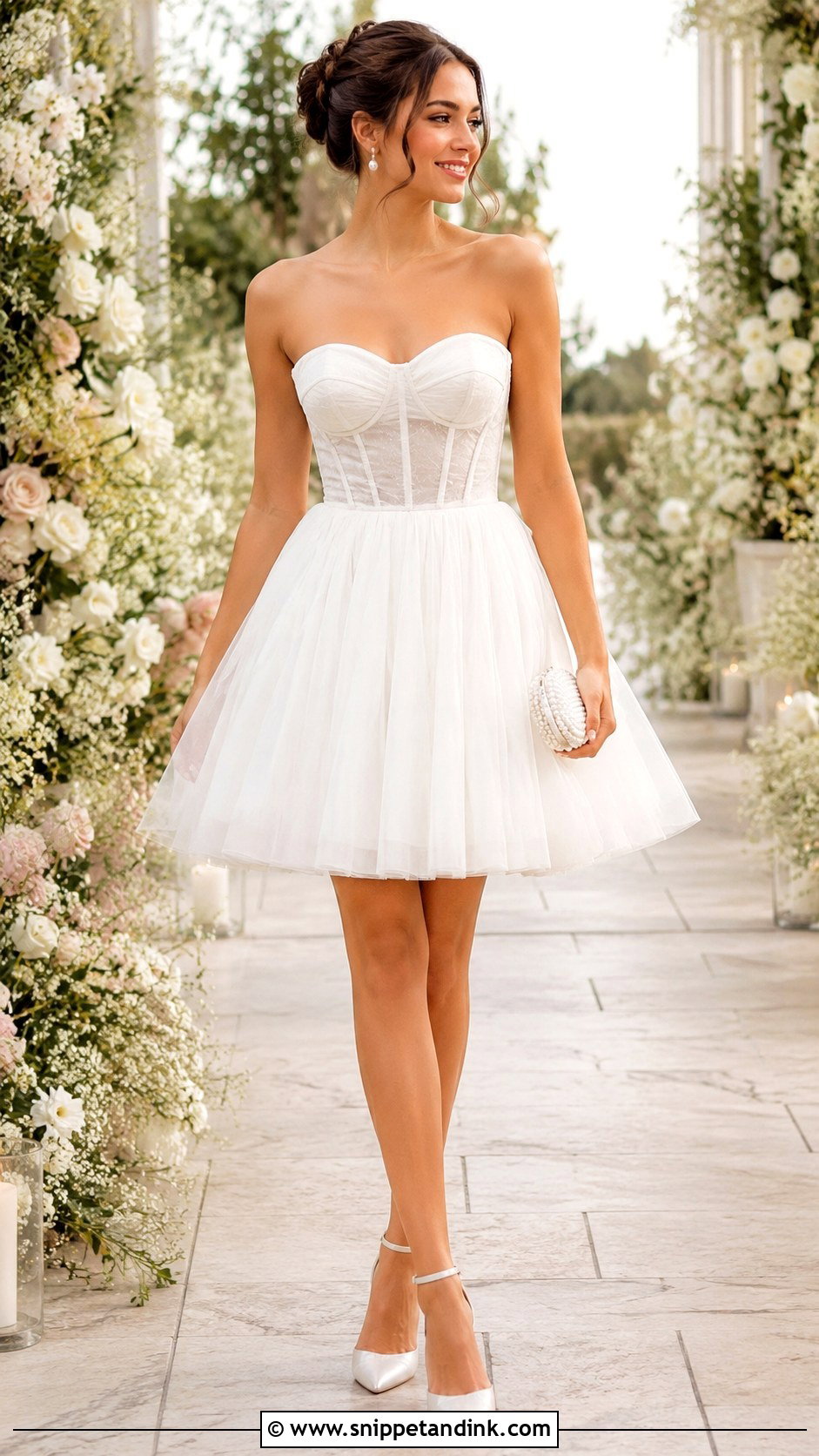 Tulle Cocktail Dress - Snippet and Ink - 25 Cocktail Dress for Bride Ideas