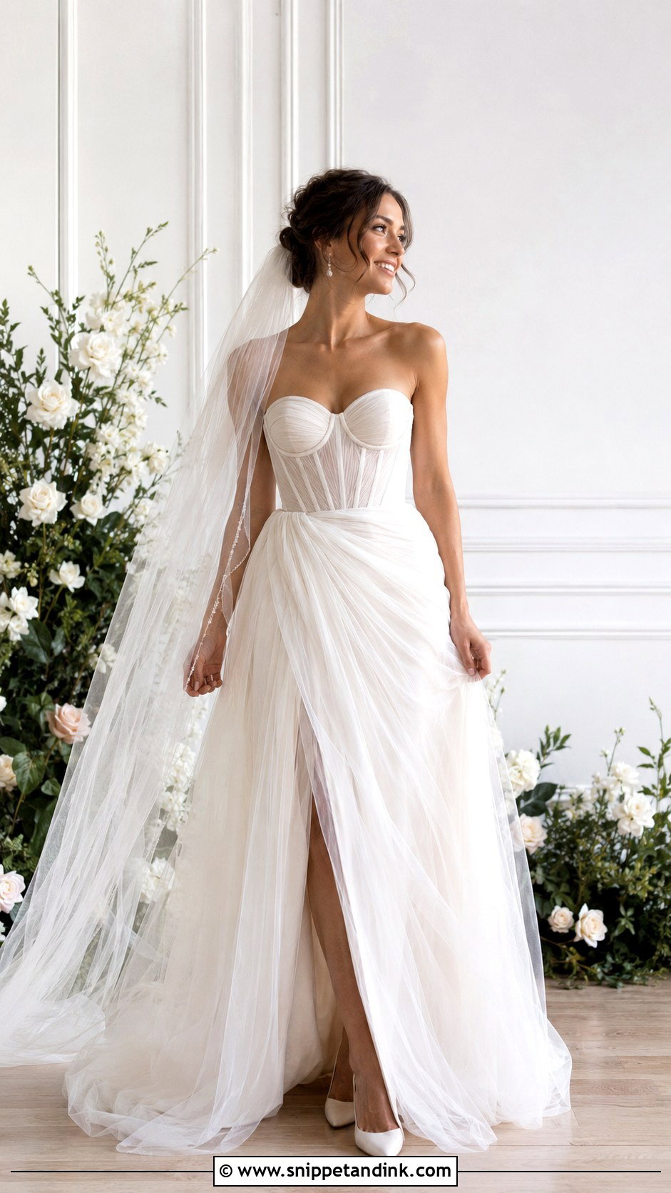 Tulle Corset Wedding Dress - Snippet and Ink - 20 Wedding Dresses with Corset