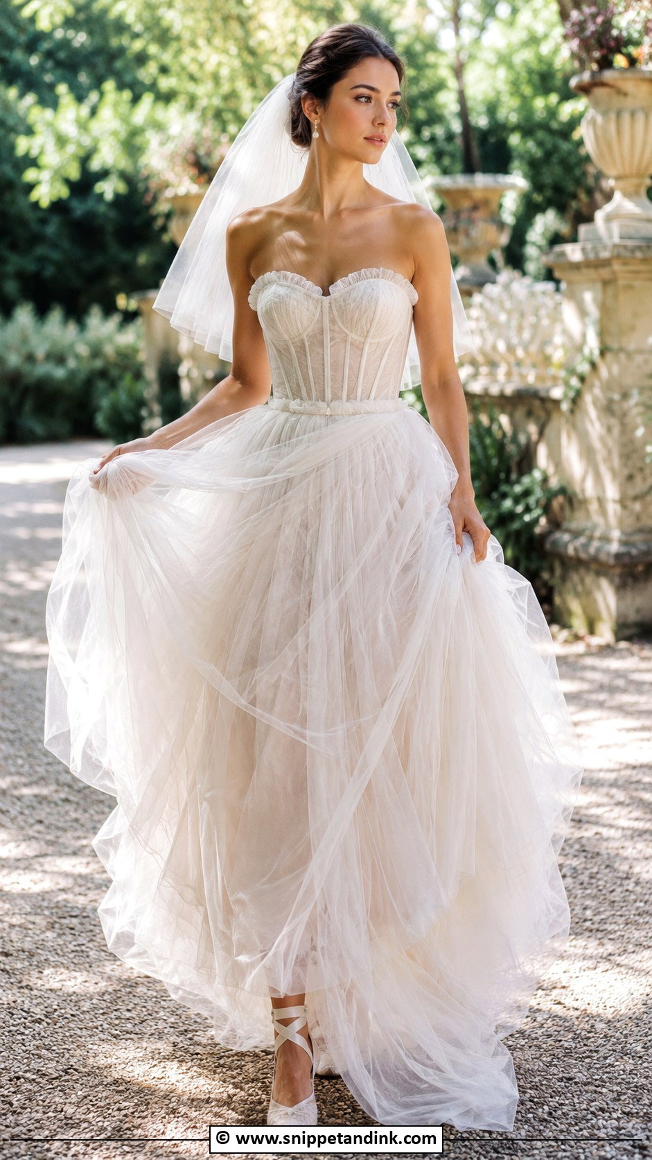 Tulle Designer Wedding Dress - Snippet and Ink - 30 Designer Wedding Dresses