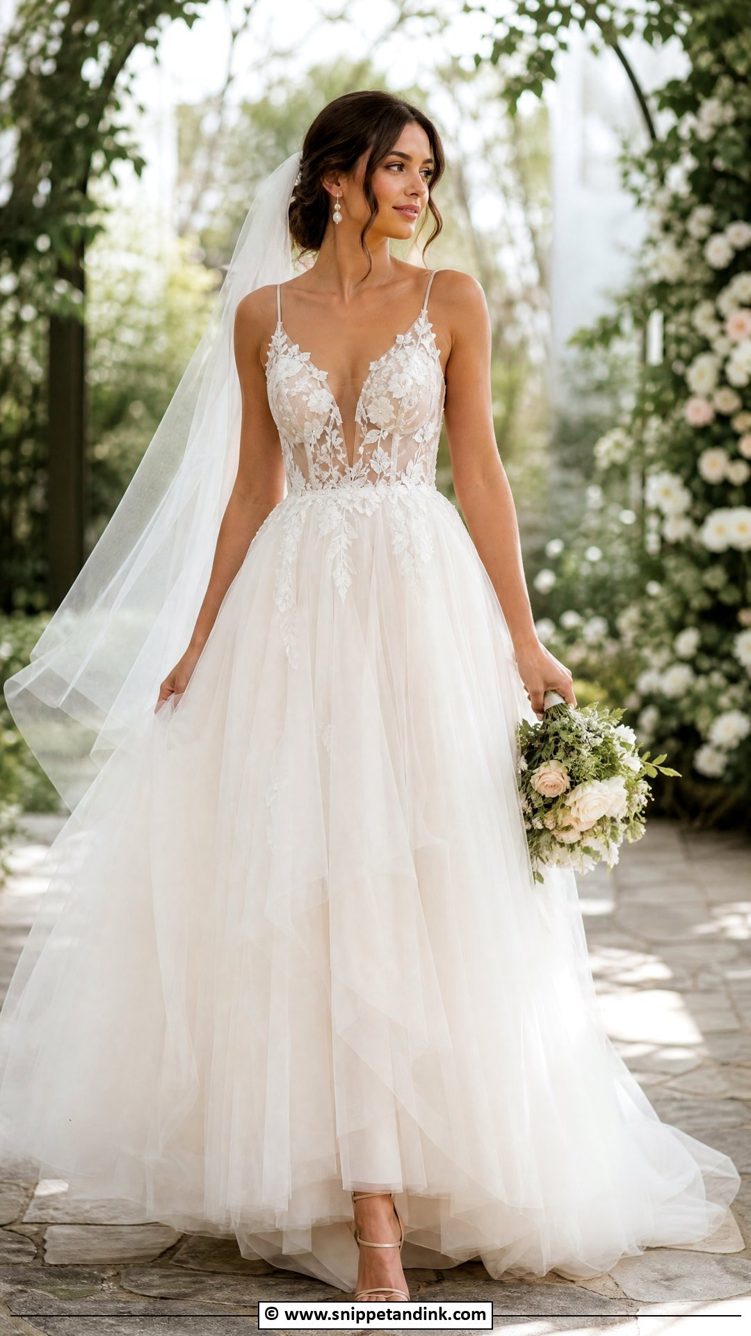 Tulle Fairy Wedding Dress - Snippet and Ink - 35 Fairy Wedding Dress Ideas
