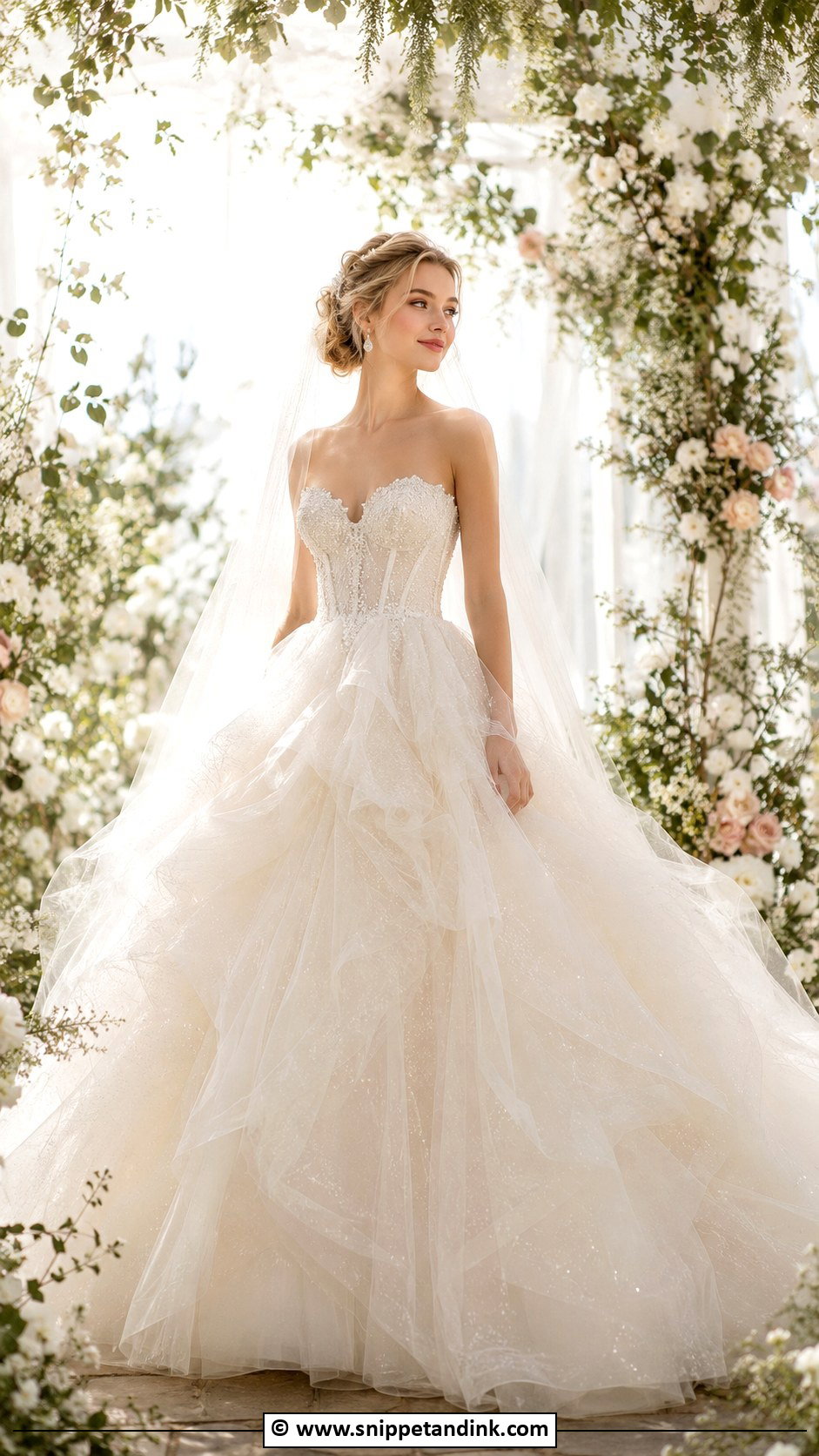 Tulle Fantasy Wedding Dress - Snippet and Ink - 30 Fantasy Wedding Dress Ideas