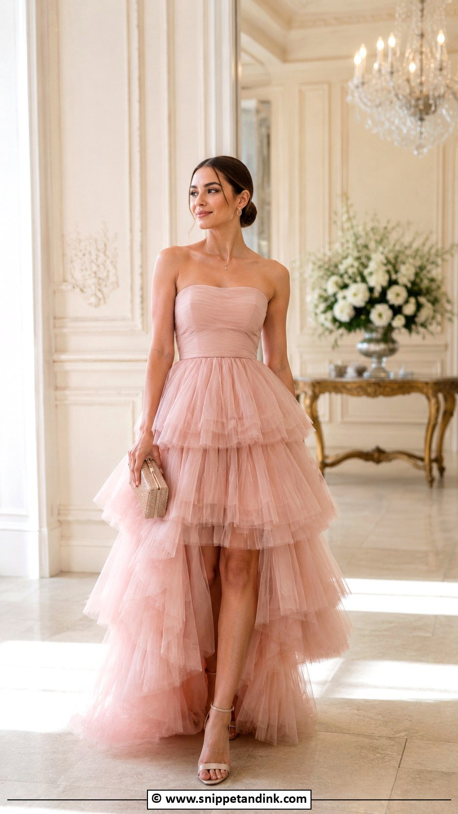 Tulle Gown Outfit - Snippet and Ink - 30 Gown Style Ideas