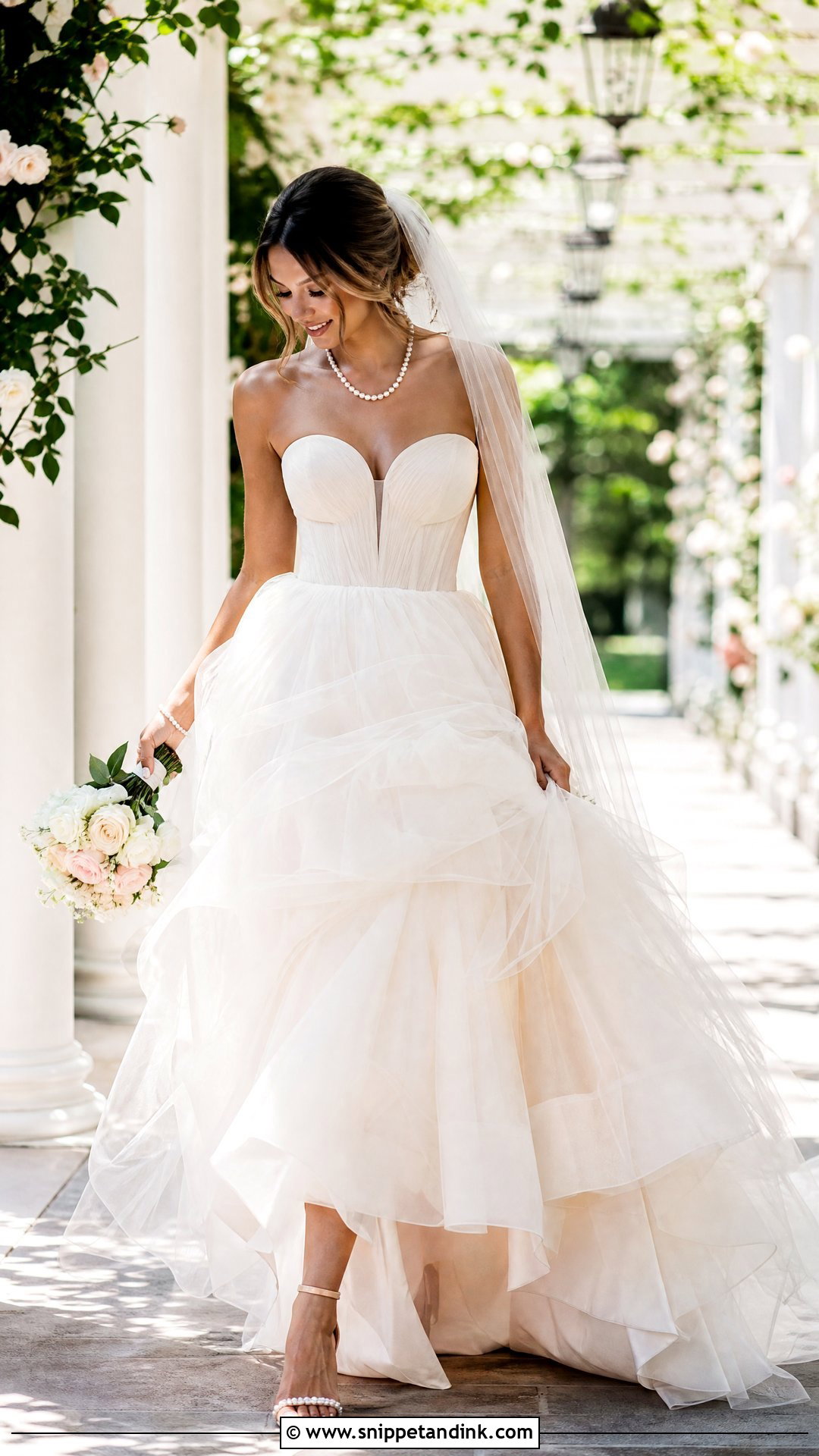 Tulle Gown Wedding Dress - Snippet and Ink - 25 Gown Wedding Dress Ideas
