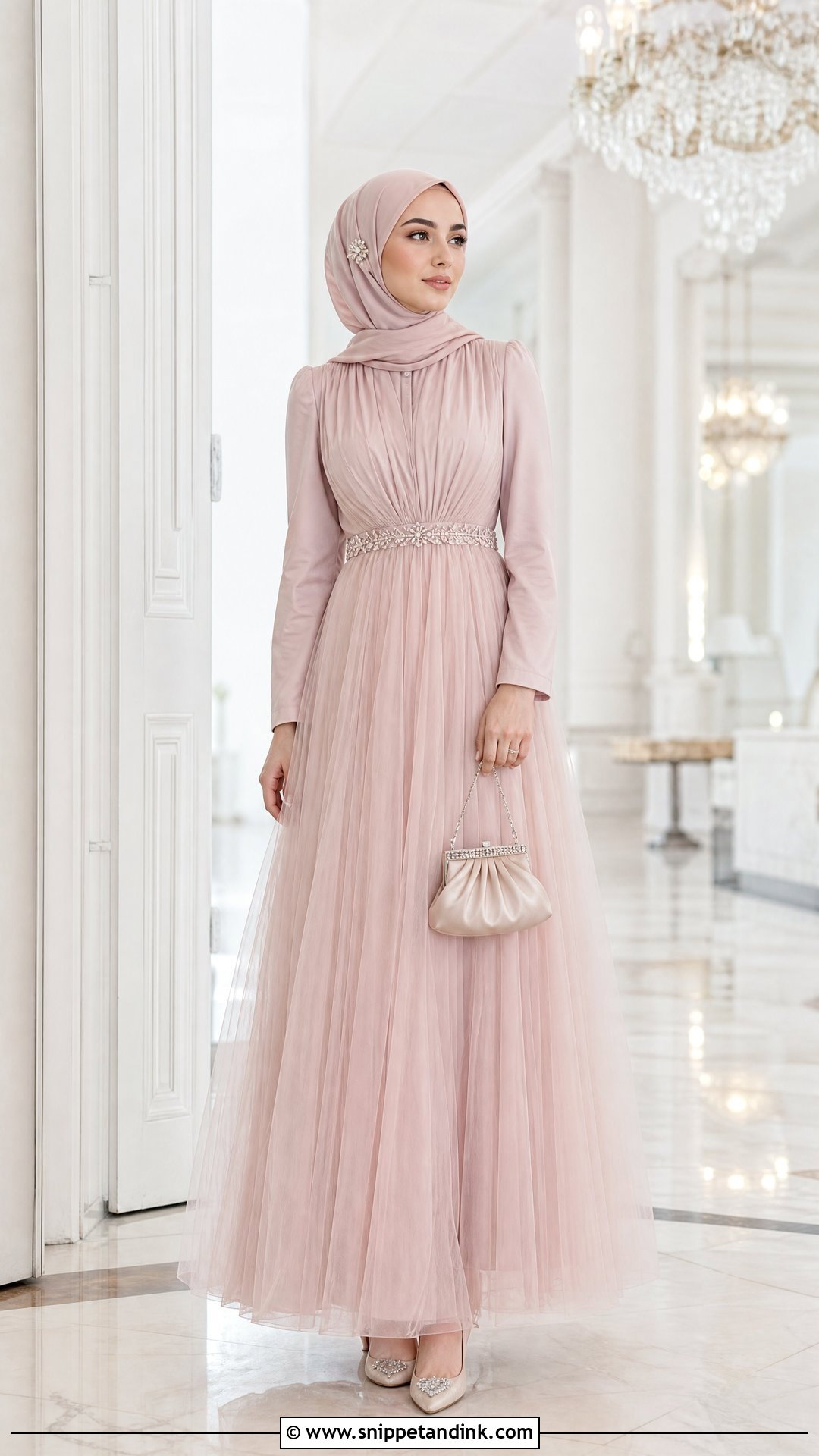Tulle Hijabi Princess Dress - Snippet and Ink - 20 Hijabi Princess Dress Ideas