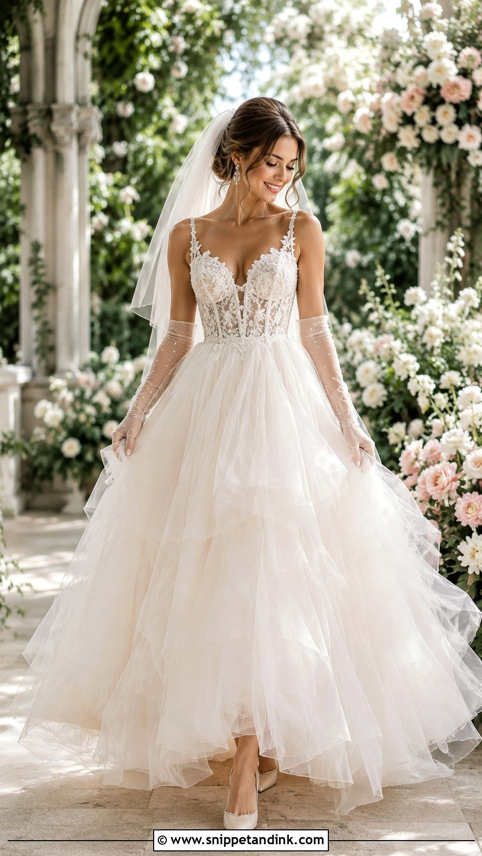 Tulle Poofy Wedding Dress - Snippet and Ink - 30 Poofy Wedding Dress Ideas