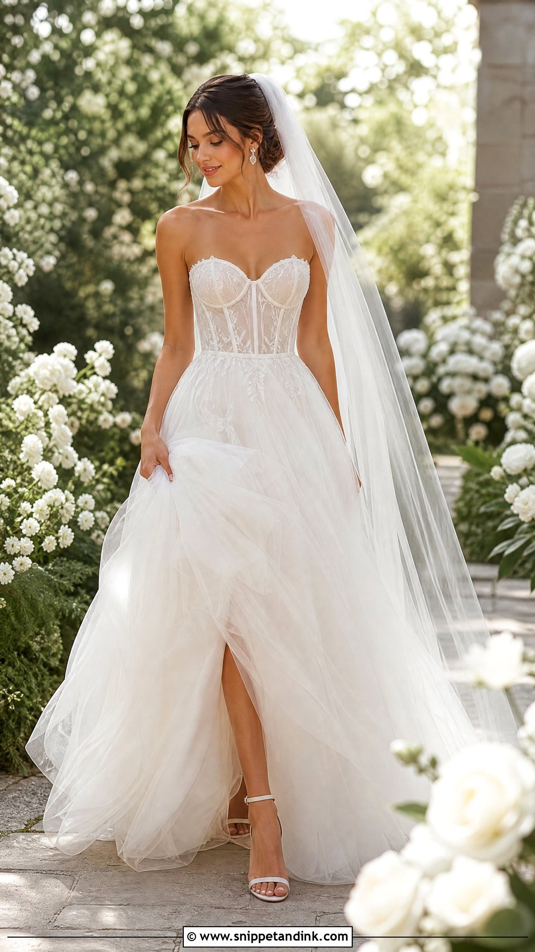 Tulle Princess Bride Dress - Snippet and Ink - 25 Princess Bride Dress Ideas