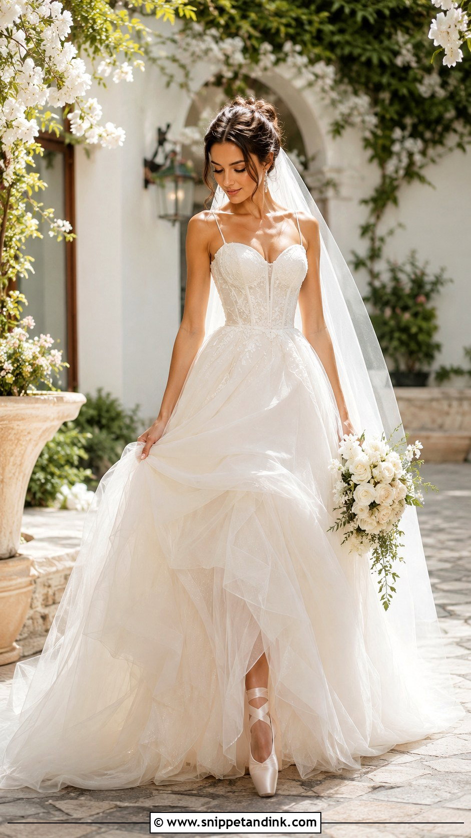 Tulle Princess Wedding Dress - Snippet and Ink - 30 My Dream Wedding Dress Ideas