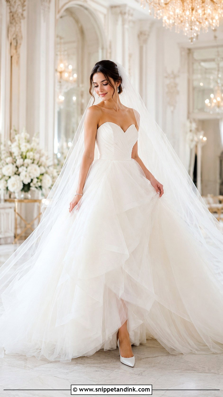 Tulle Princess Wedding Dress - Snippet and Ink - 25 Wedding Dress for Bride Ideas