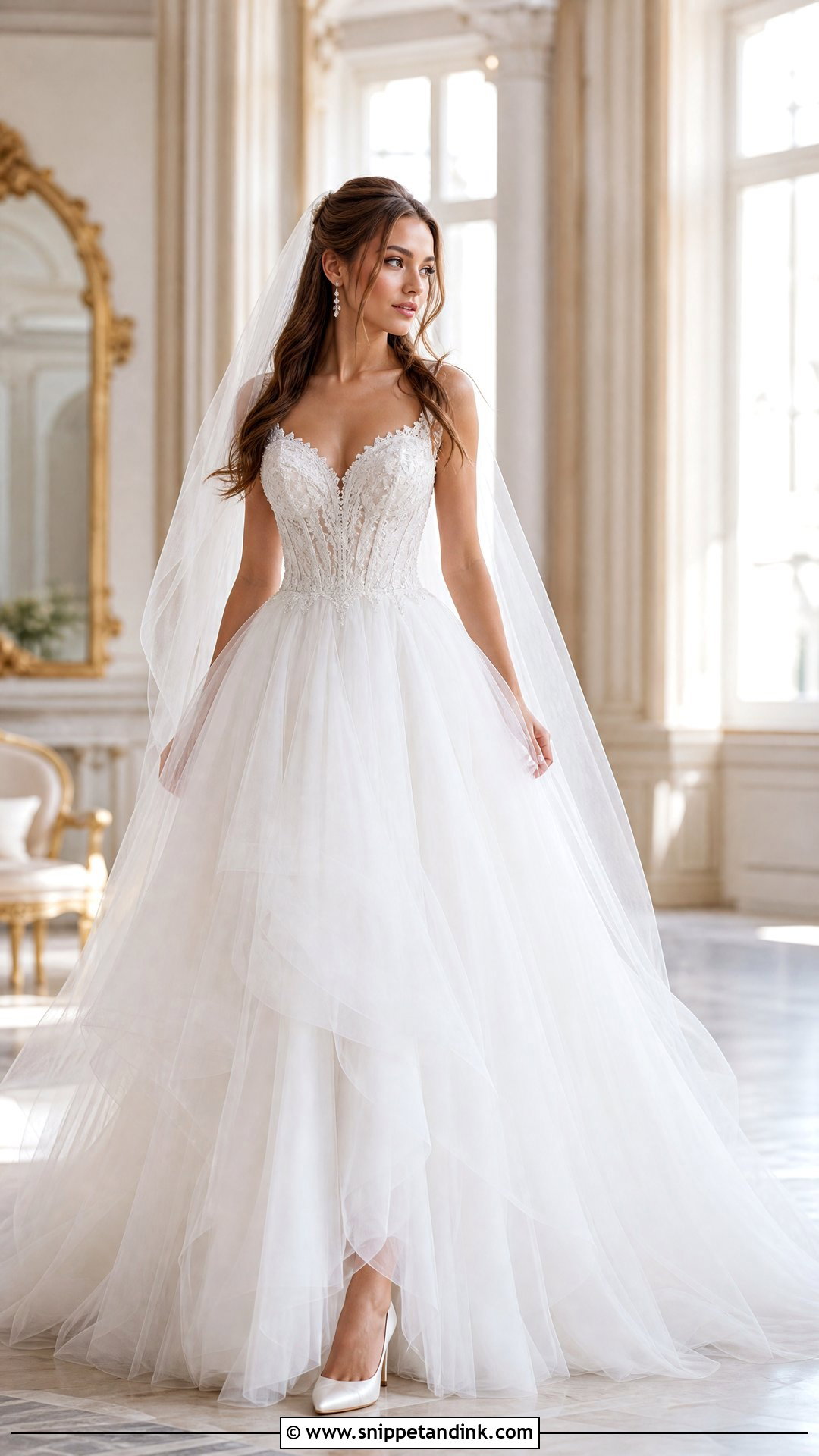 Tulle Princess Wedding Dress - Snippet and Ink - 20 Faith Kelly Wedding Dress Ideas