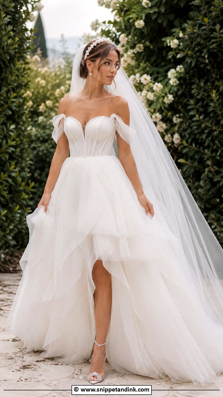 Tulle Princess Wedding Dress - Snippet and Ink - 30 Marriage Dress Ideas