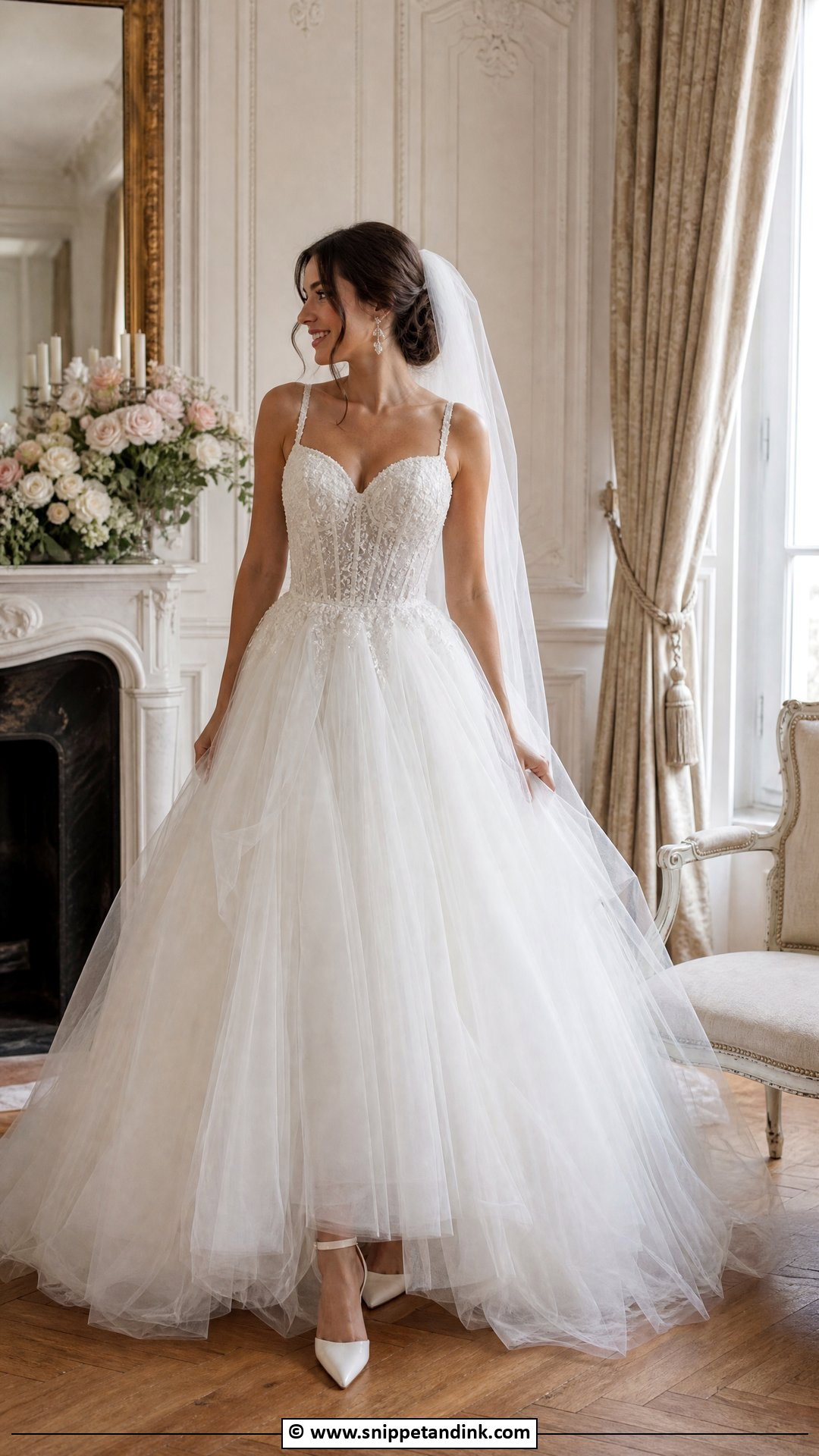 Tulle Princess Wedding Dress - Snippet and Ink - 35 Latest Wedding Gowns