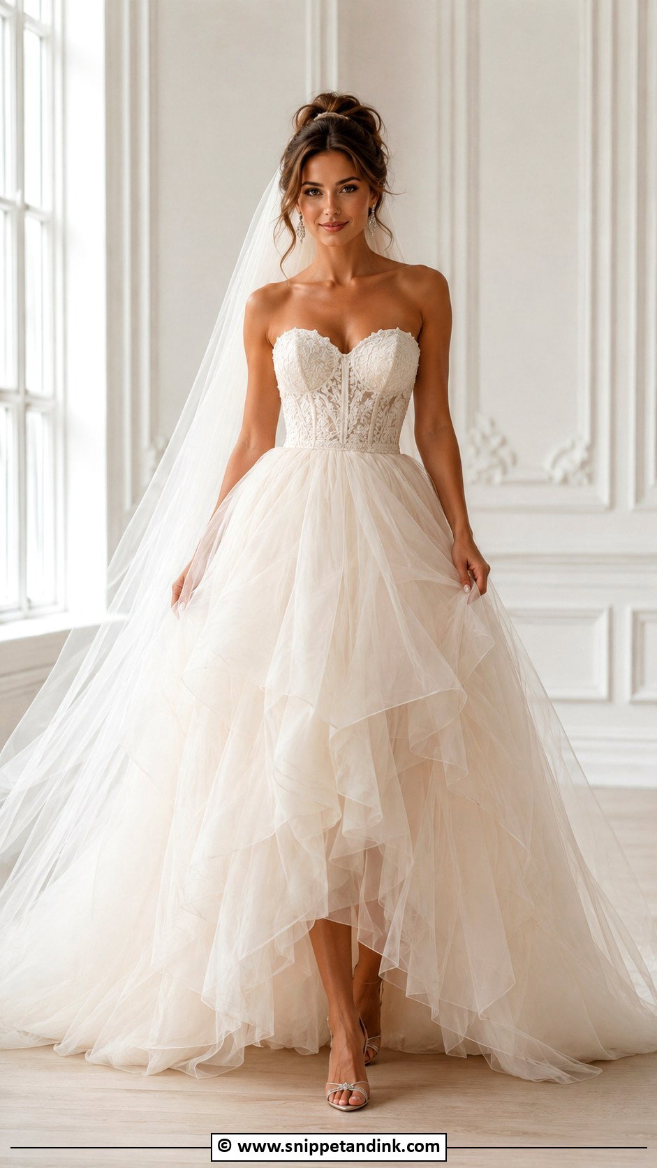 Tulle Princess Wedding Dress - Snippet and Ink - 35 My Wedding Dress Ideas