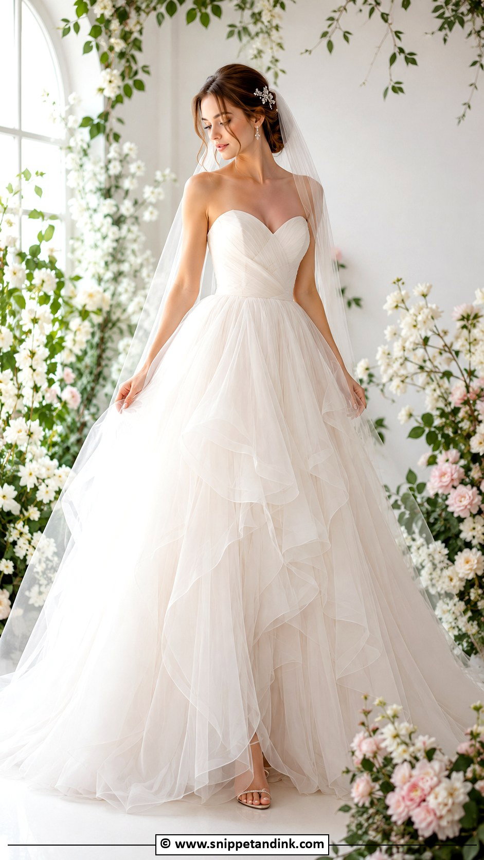 Tulle Princess Wedding Dress - Snippet and Ink - 35 Princess Wedding Dresses