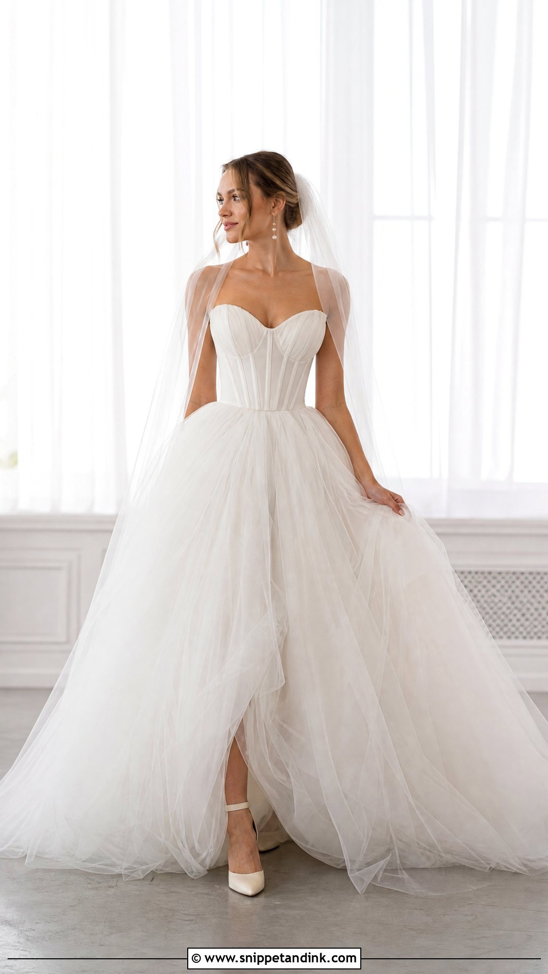 Tulle Princess Wedding Gown - Snippet and Ink - 25 Princess Wedding Gown Ideas