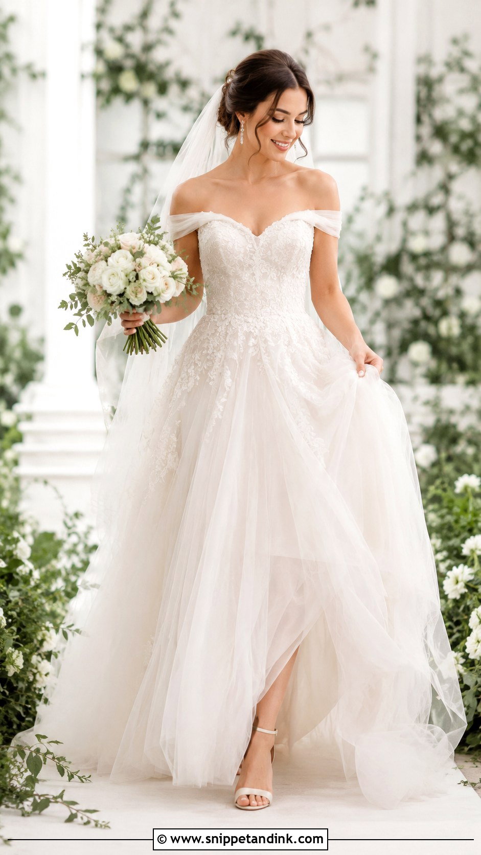 Tulle Royal Wedding Dress - Snippet and Ink - 25 Royalty Wedding Dress Ideas