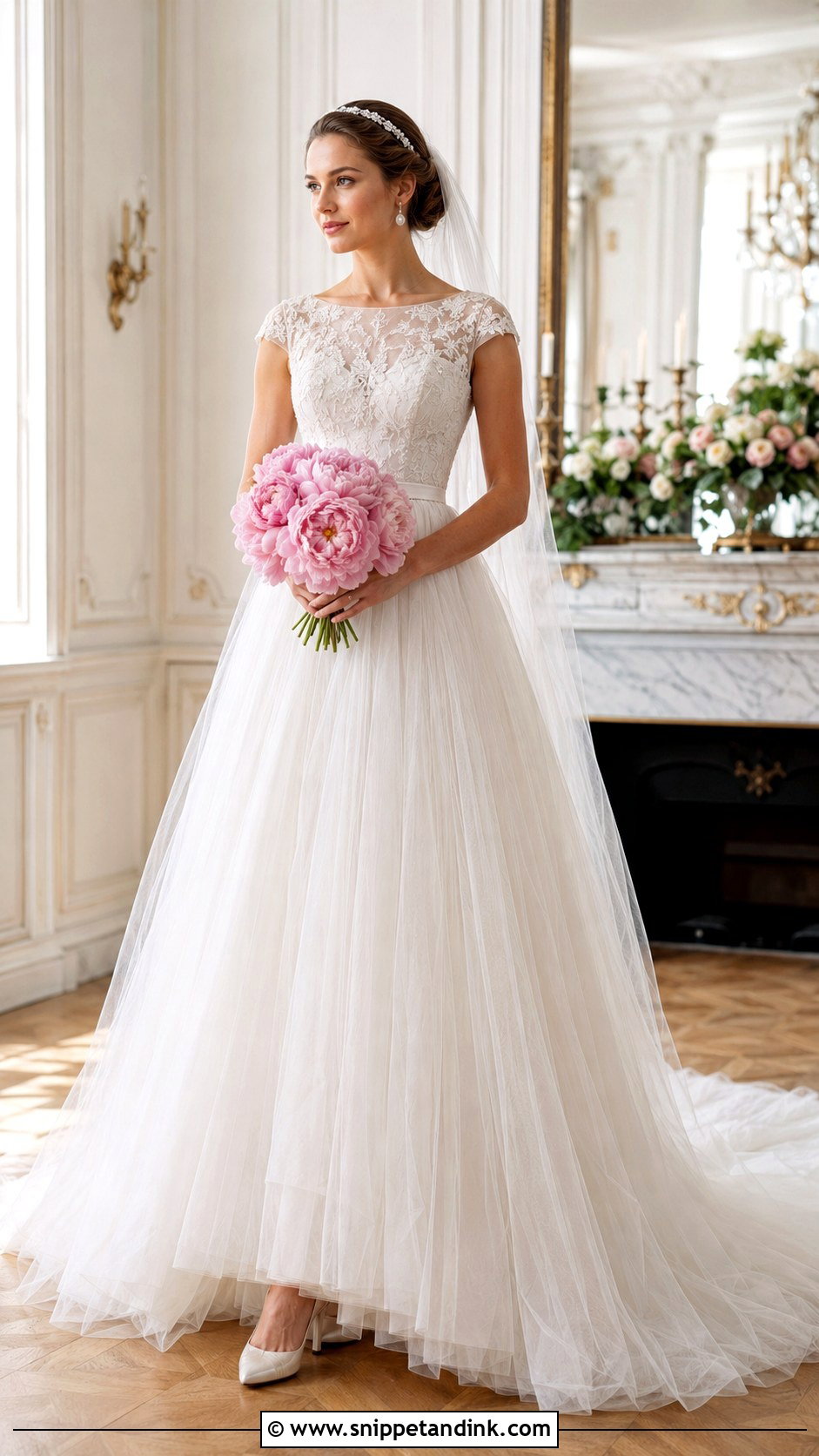 Tulle Skirt Blair Wedding Dress - Snippet and Ink - 20 Blair Wedding Dress Ideas