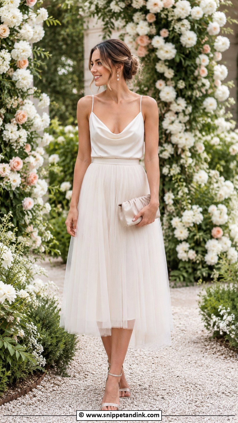 Tulle Skirt Second Wedding Outfit - Snippet and Ink - 30 Second Wedding Dress Ideas