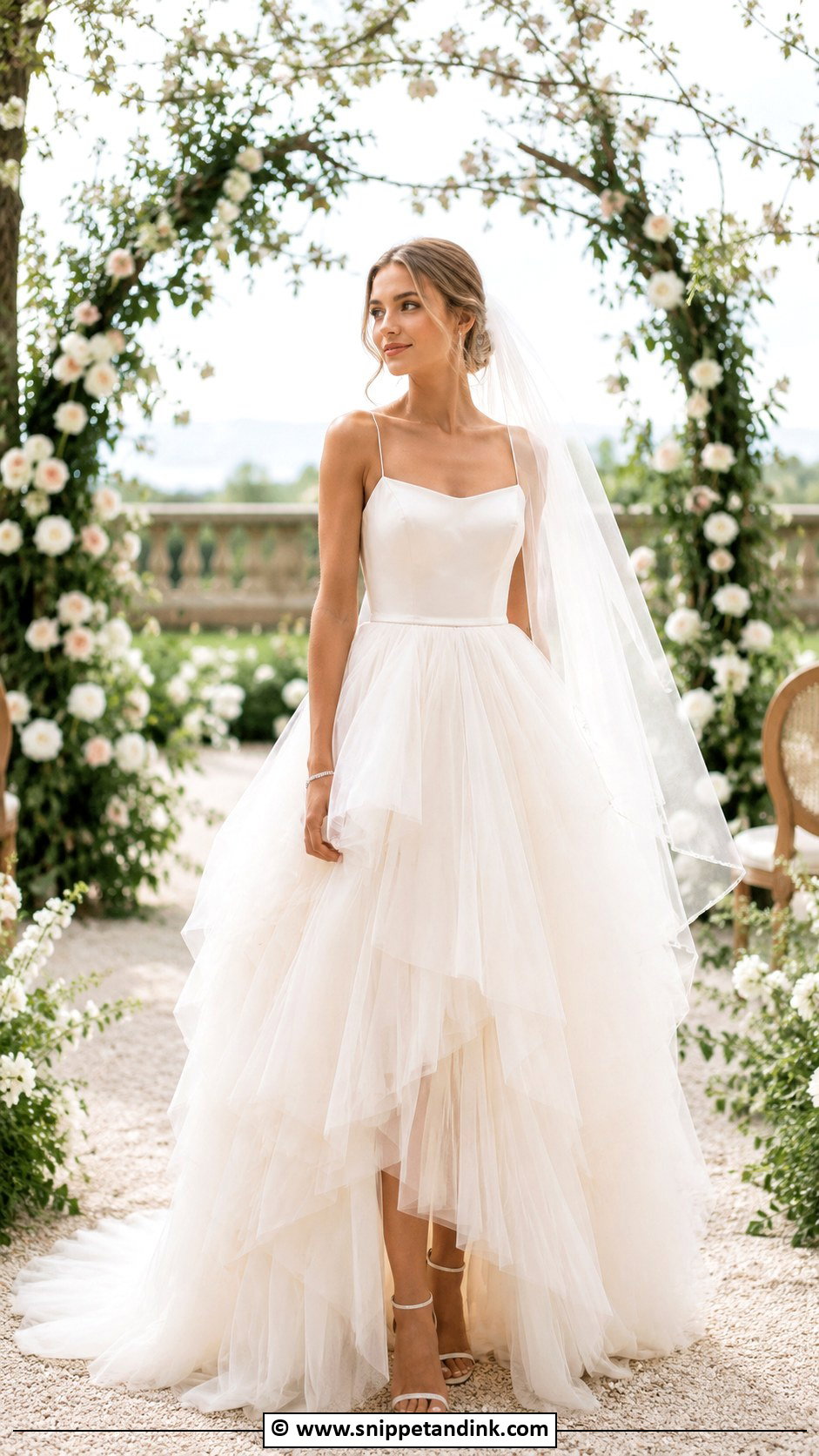 Tulle Skirt Wedding Dress - Snippet and Ink - 30 2 Piece Wedding Dress Ideas
