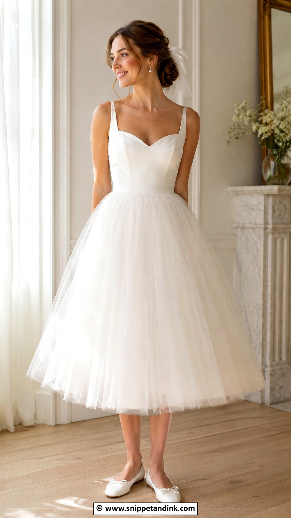 Tulle Skirt Wedding Dress - Snippet and Ink - 25 Cheap Wedding Dress Ideas