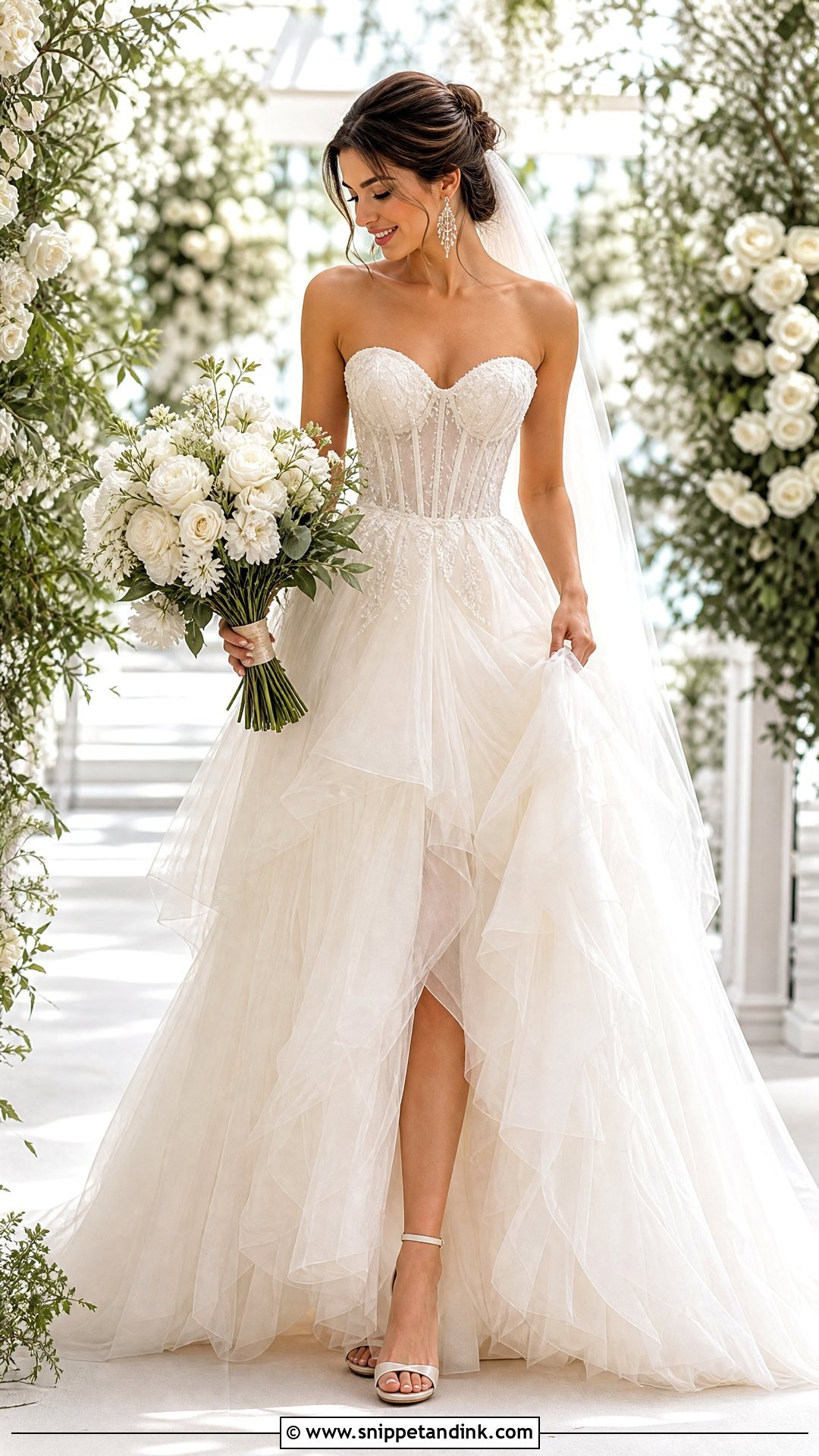 Tulle Turkish Bridal Dress - Snippet and Ink - 25 Turkish Bridal Dresses
