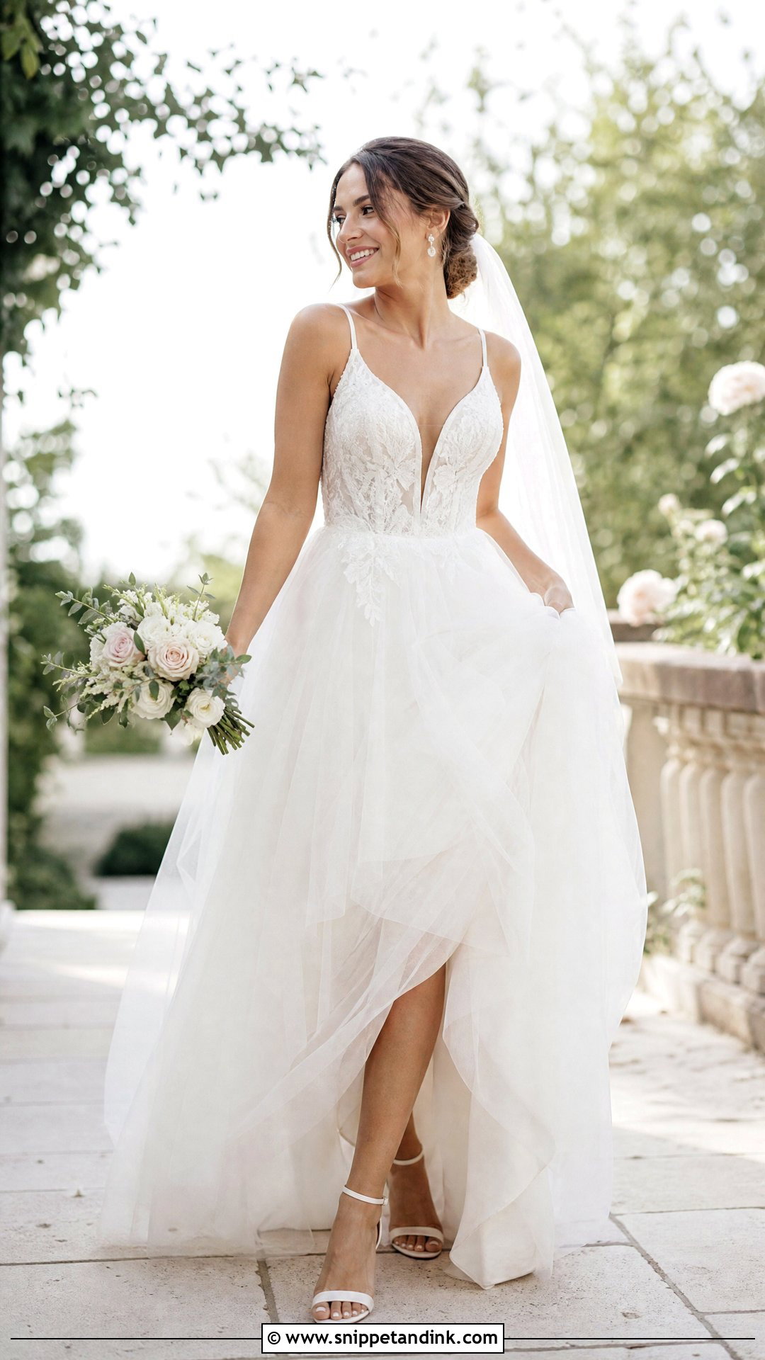 Tulle Wedding Dress - Snippet and Ink - 25 Different Wedding Dresses