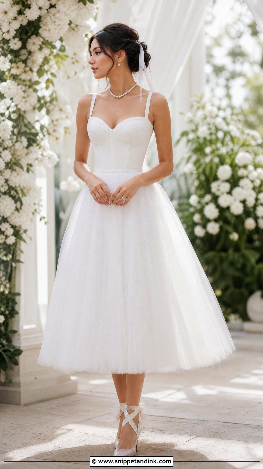 Tulle Wedding Dress - Snippet and Ink - 25 Las Vegas Wedding Dresses