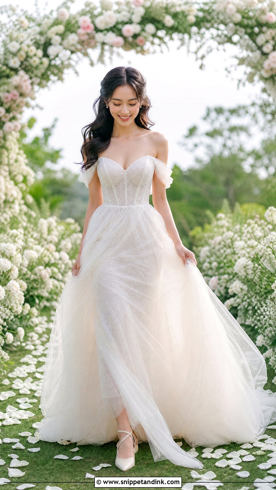Tulle Wedding Dress - Snippet and Ink - 25 Magical Wedding Dress Ideas